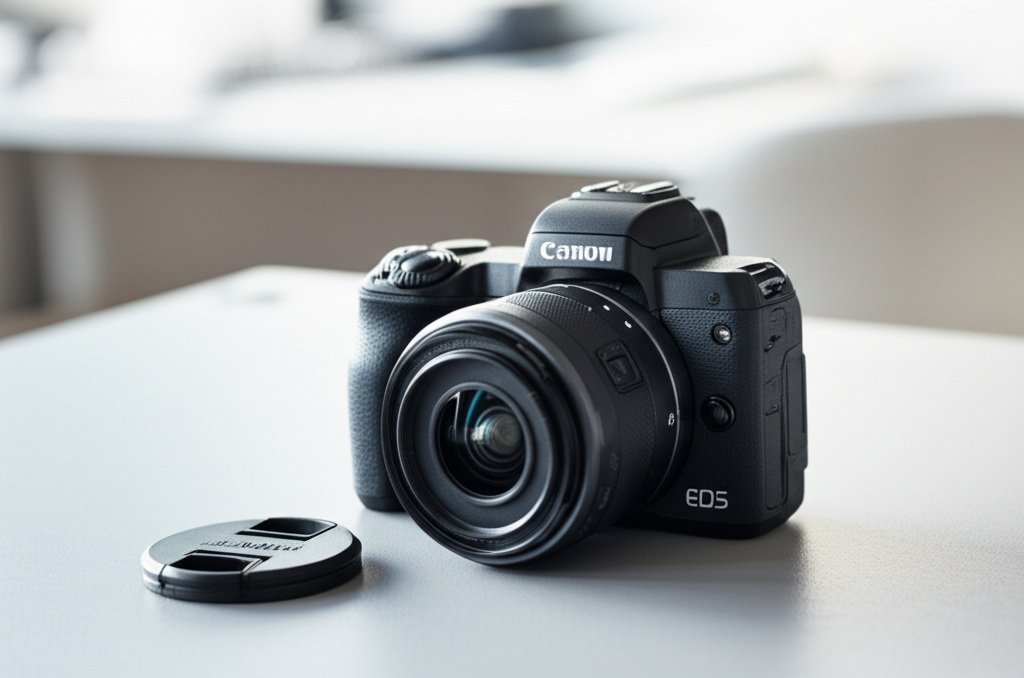 Generate a high-quality, relevant image prompt for an article about: Best Settings For Your Canon M5