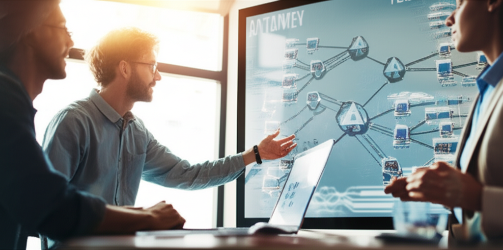 Generate a high-quality, relevant image prompt for an article about: The Empire Strikes Back: AMD’s