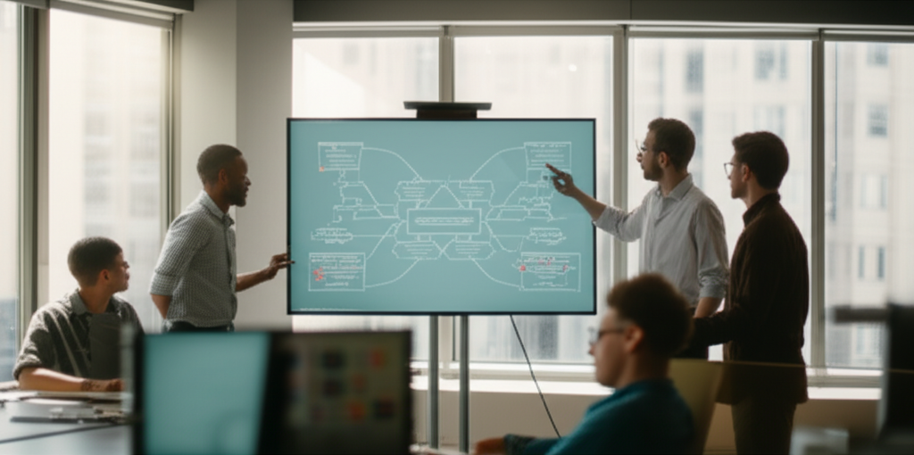 Generate a high-quality, relevant image prompt for an article about: Zoomtopia 2025: AI & Future Wor