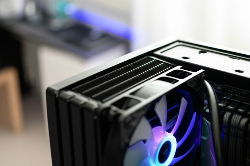 Generate a high-quality, relevant image prompt for an article about: Are AIO Coolers Worth It? Pros