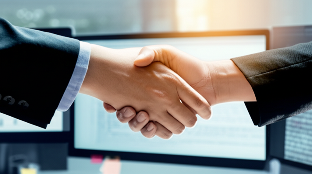 Generate a high-quality, relevant image prompt for an article about: Is Microsofts 68 Billion Acquis