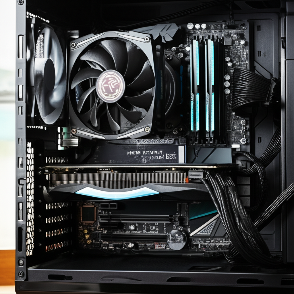 Generate a high-quality, relevant image prompt for an article about: Best Low Power Graphics Cards W