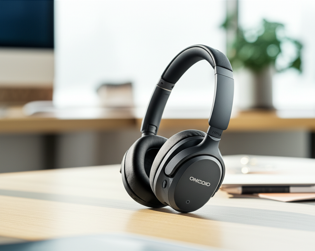 Generate a high-quality, relevant image prompt for an article about: Oneodio Focus A10 Review: Quali