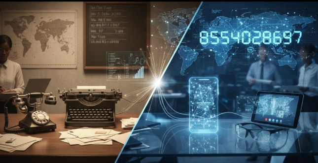 The Evolution of Business Communication and the Rise of 8554028697