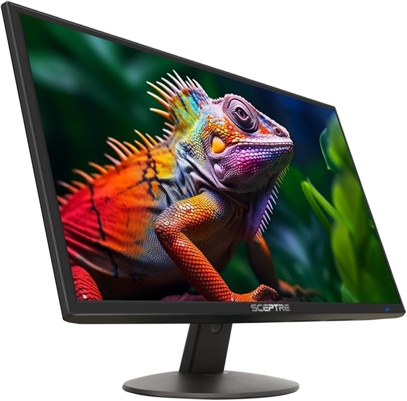 Sceptre 24-inch Prime Monitor Thin 1080p LED Monitor 99% sRGB 2x HDMI 
