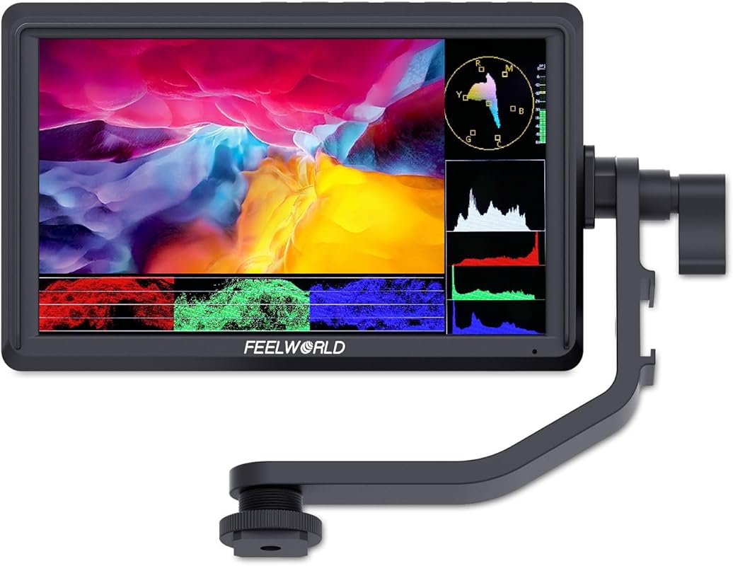 6-inch Full HD Field Monitor with 4K HDMI, LUT, and Focus Assist for D