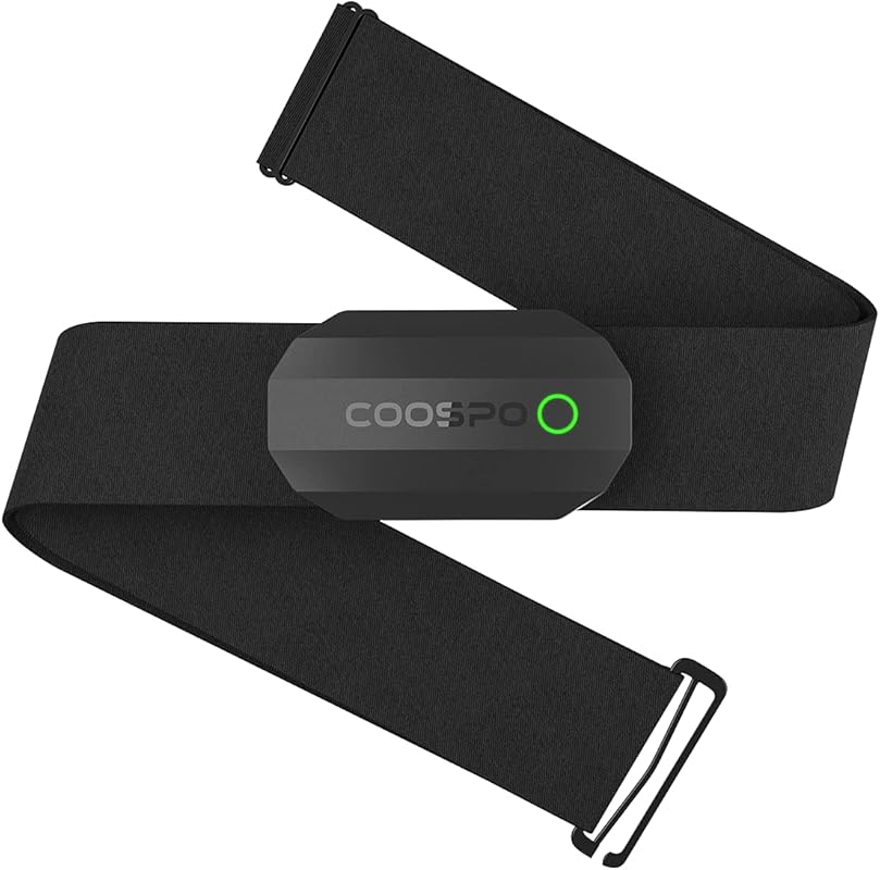 COOSPO H808S Bluetooth Heart Rate Monitor Chest Strap with ANT+, IP67 