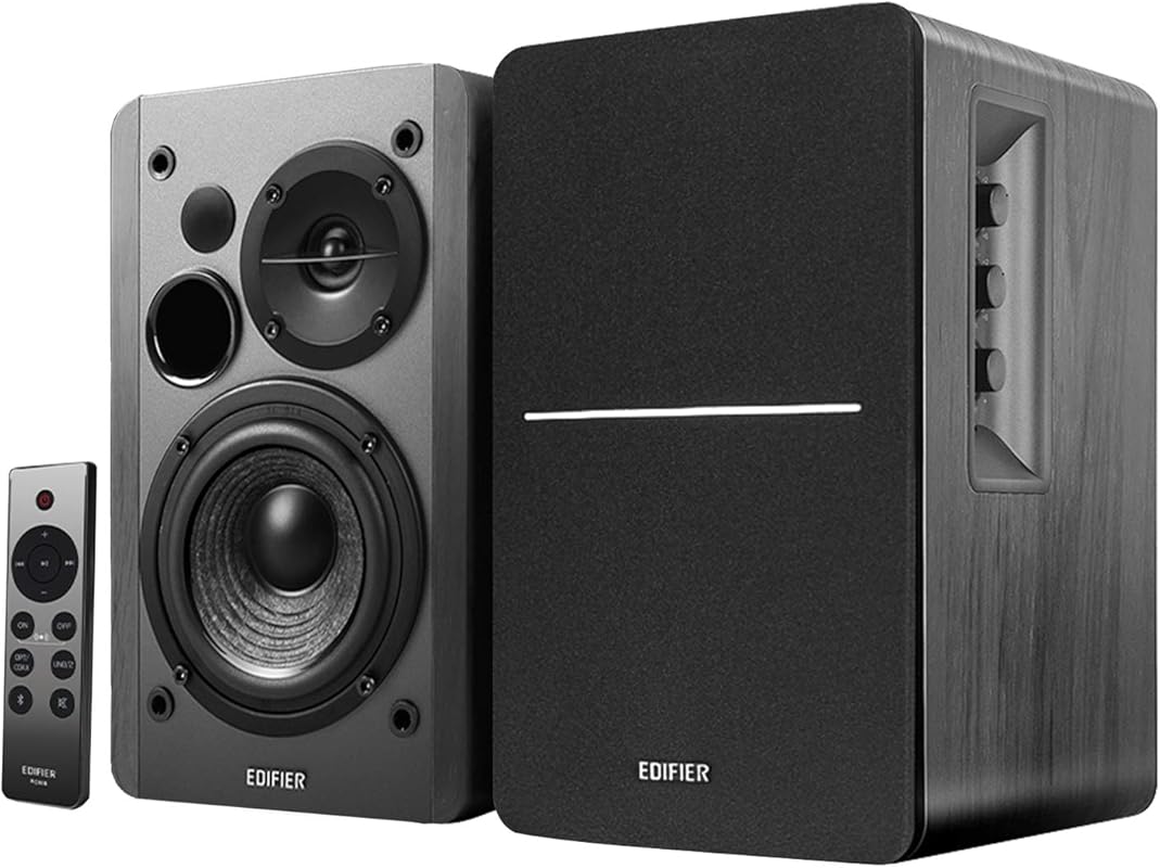 Edifier R1280DBs Active Bluetooth Bookshelf Speakers - Optical Input