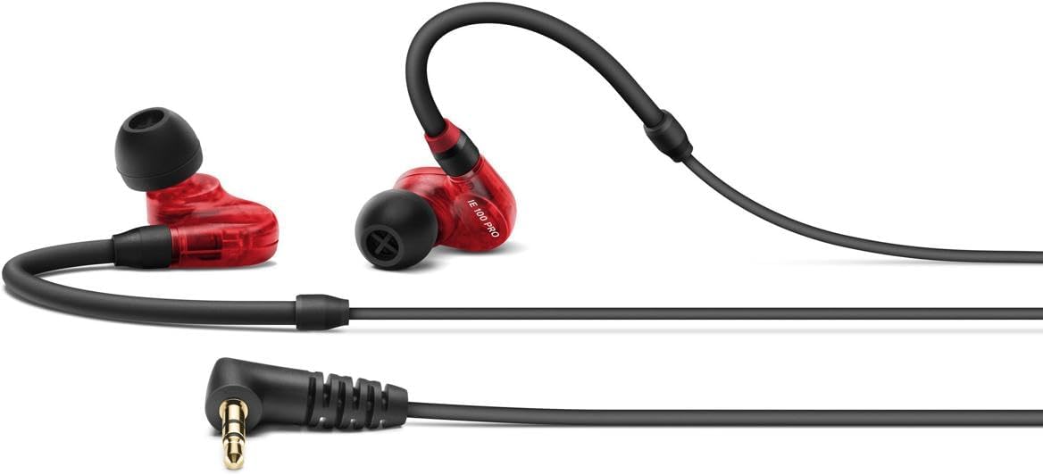 Sennheiser Pro Audio IE 100 Pro Wired In-Ear Monitor, Red