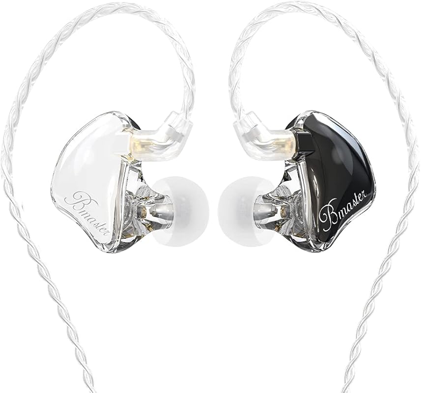 BASN Bmaster HiFi In-Ear Monitors with Enhanced Bass for Stage and Stu