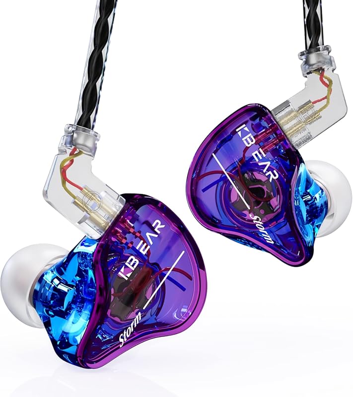 YINYOO KBEAR Storm Professional in Ear Monitor Earphones for Singers D