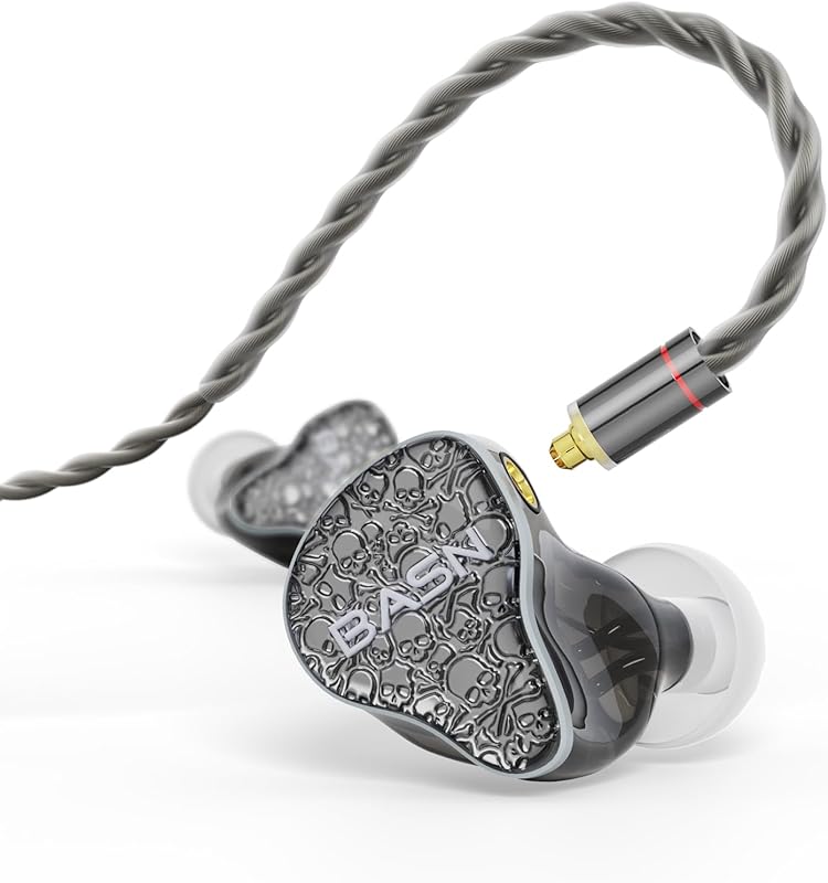 BASN Bmaster5 Five-Driver IEMs with Powerful Bass and Noise Isolation 