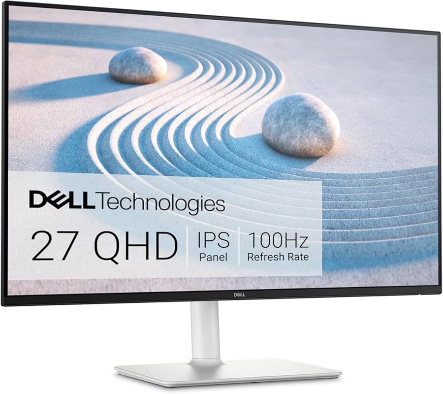 Dell S2725DS 27-Inch QHD Monitor with 100Hz Refresh Rate and Adjustabl