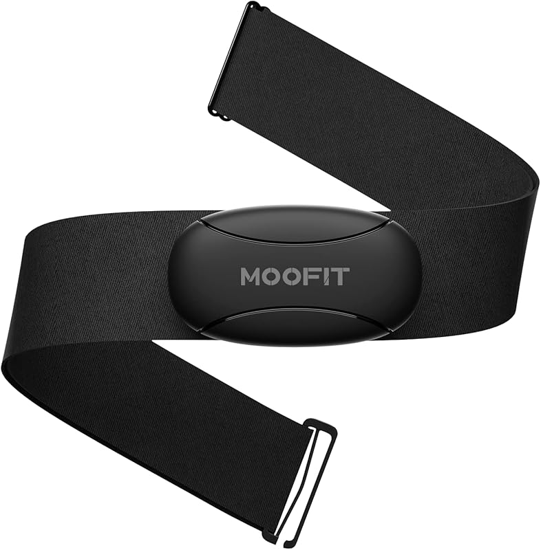 Moofit HR8 Heart Rate Monitor Chest Strap with Bluetooth 5.0 and Water
