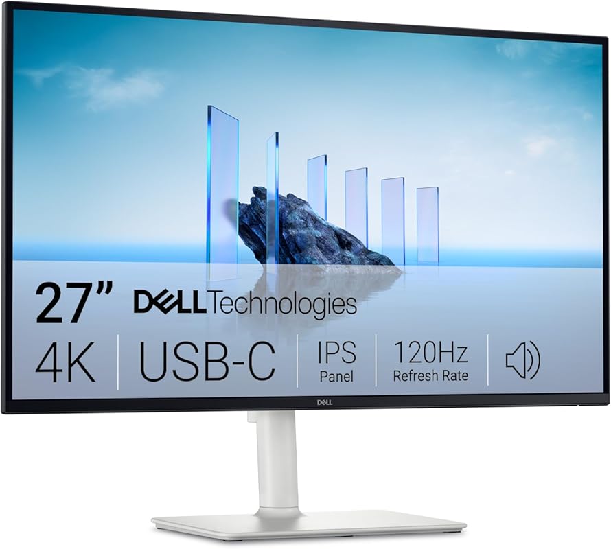 Dell S2725QC 27-inch 4K USB-C Monitor with 120Hz and AMD FreeSync Prem