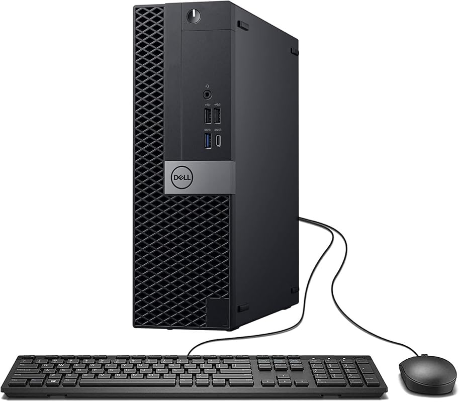 Dell Optiplex 7050 SFF Desktop with i7, 32GB RAM, 1TB SSD, Dual Monito