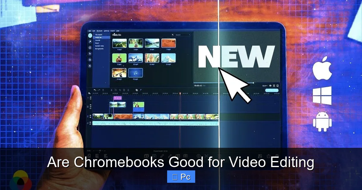 Are Chromebooks Good for Video Editing
