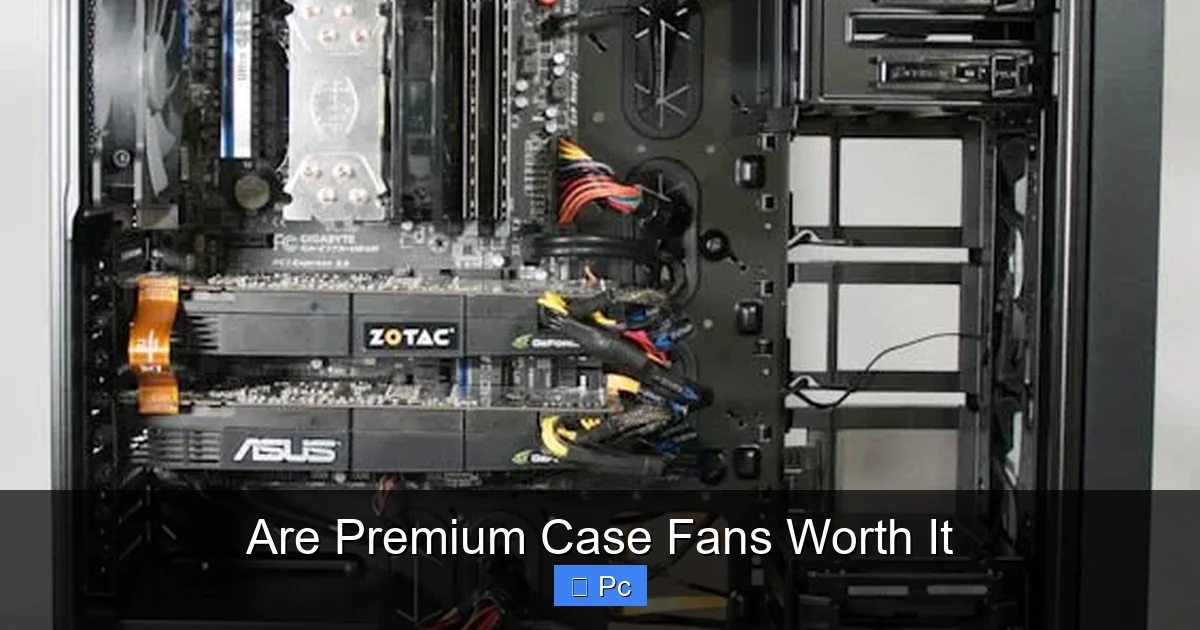 Are Premium Case Fans Worth It
