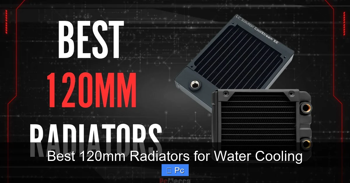 Best 120mm Radiators for Water Cooling