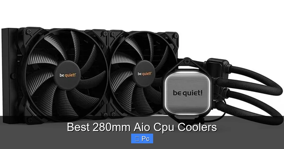 Best 280mm Aio Cpu Coolers