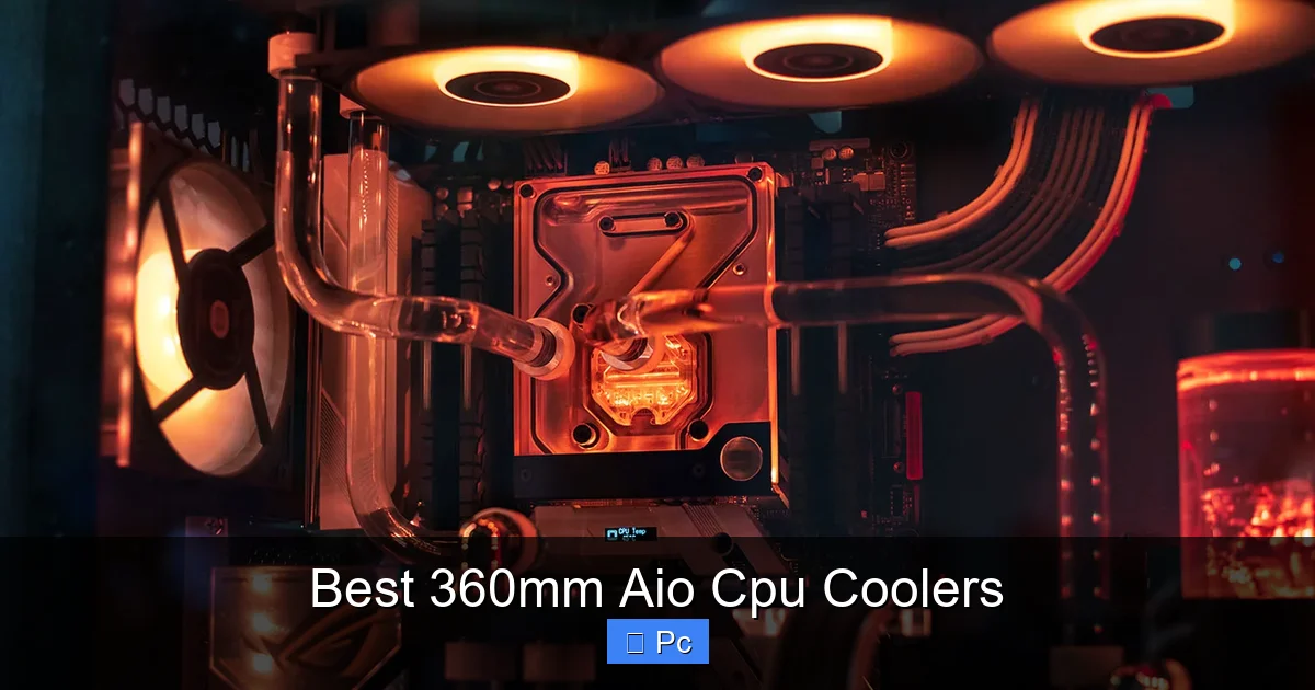 Best 360mm Aio Cpu Coolers