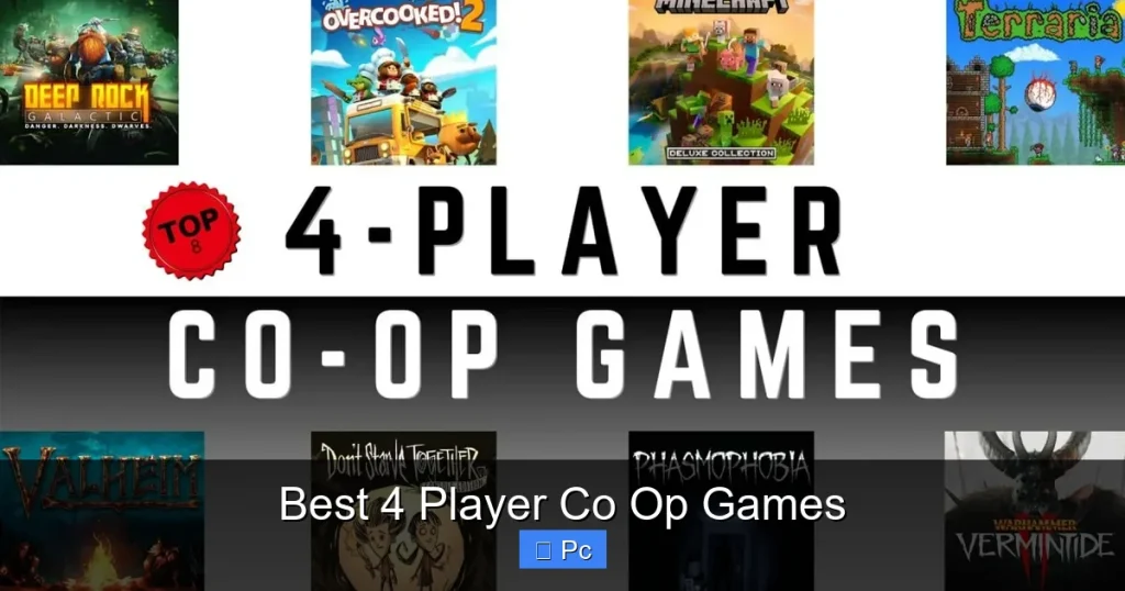 Best 4 Player Co Op Games Best 4 Player Co Op Games