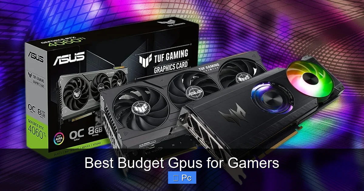 Best Budget Gpus for Gamers