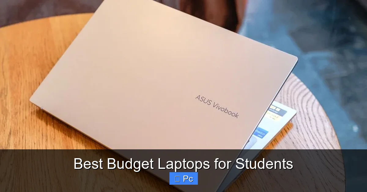 Best Budget Laptops for Students