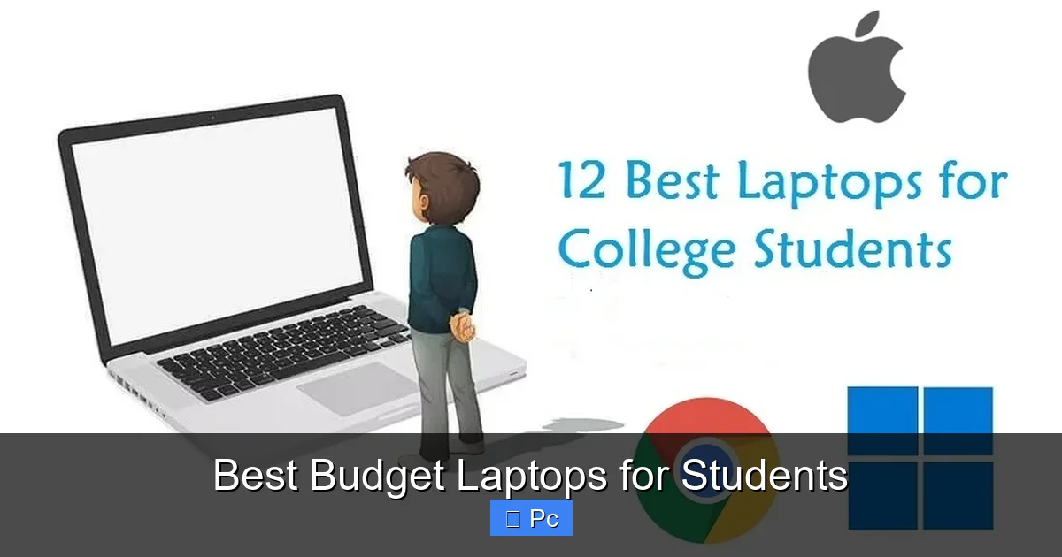 Best Budget Laptops for Students
