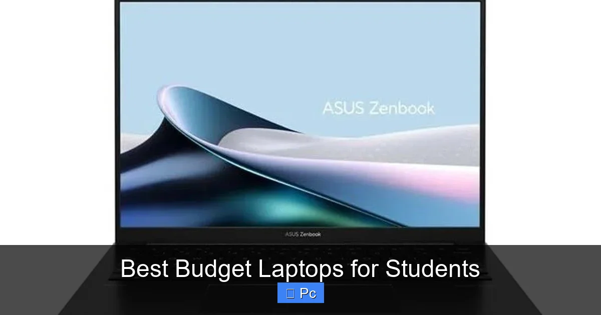 Best Budget Laptops for Students