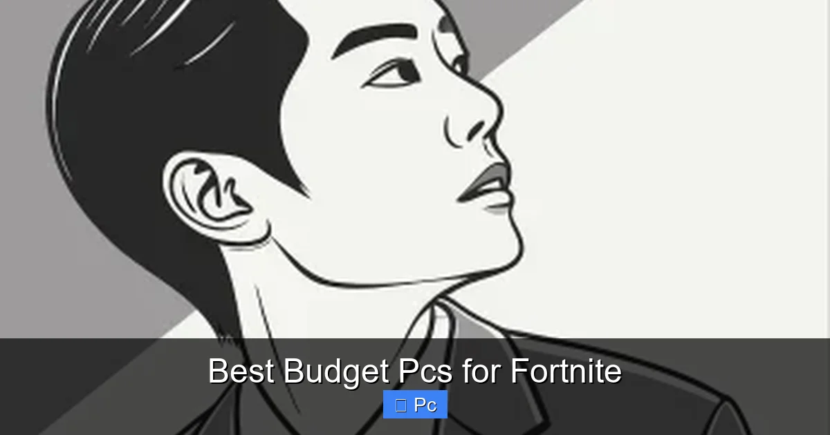 Best Budget Pcs for Fortnite