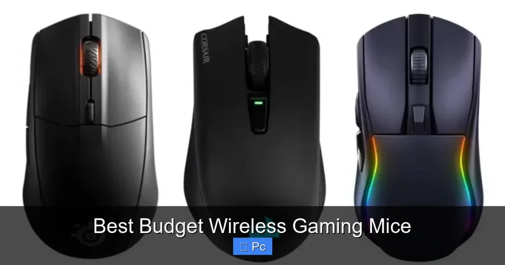 Best Budget Wireless Gaming Mice