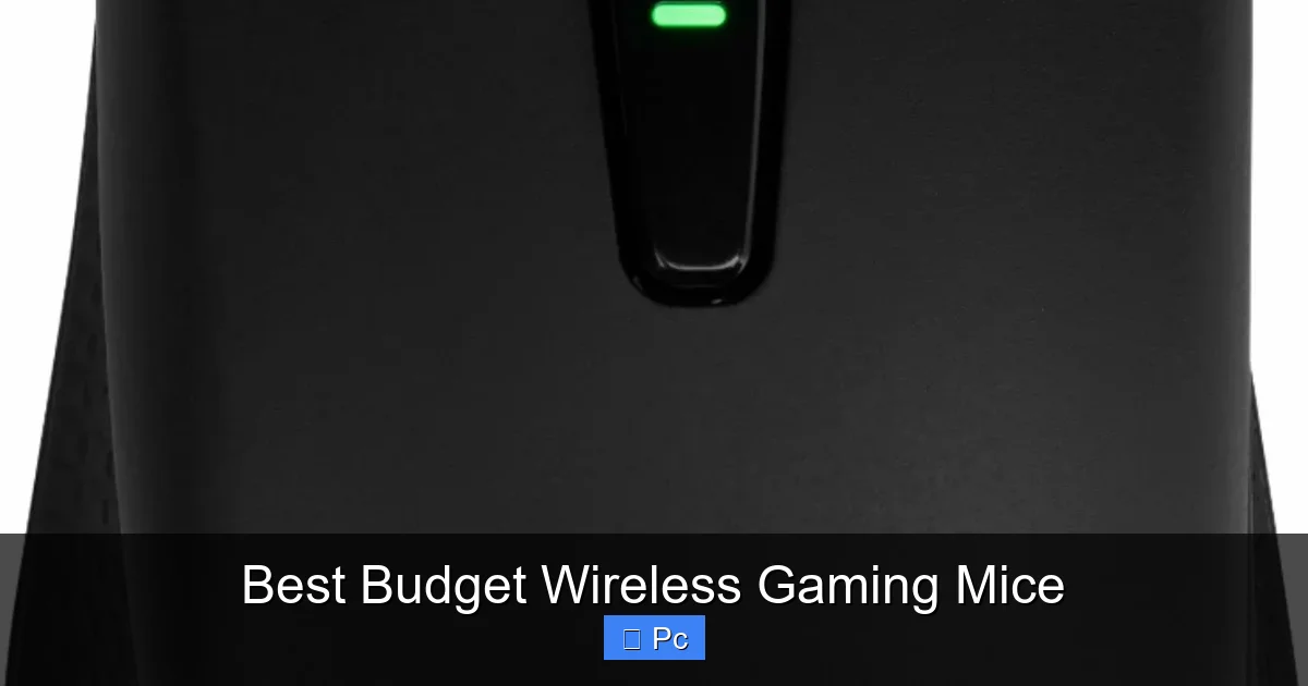 Best Budget Wireless Gaming Mice