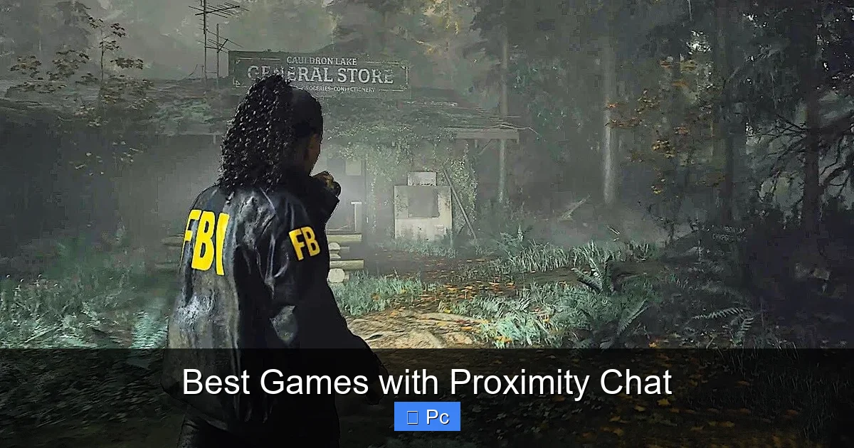 Best Games with Proximity Chat