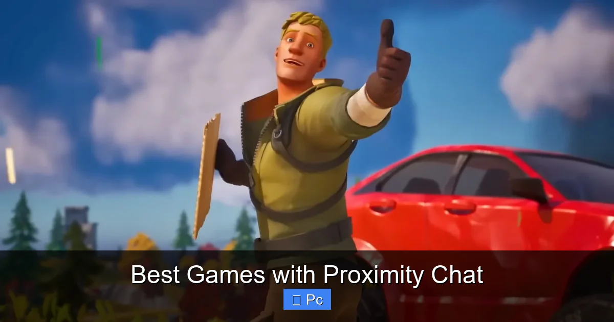 Best Games with Proximity Chat