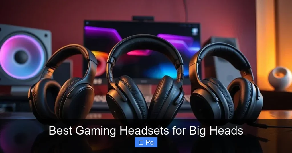 Best Gaming Headsets for Big Heads