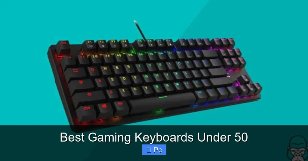 Best Gaming Keyboards Under 50