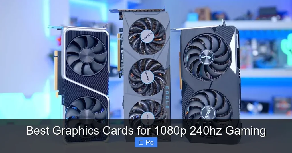 Best Graphics Cards for 1080p 240hz Gaming