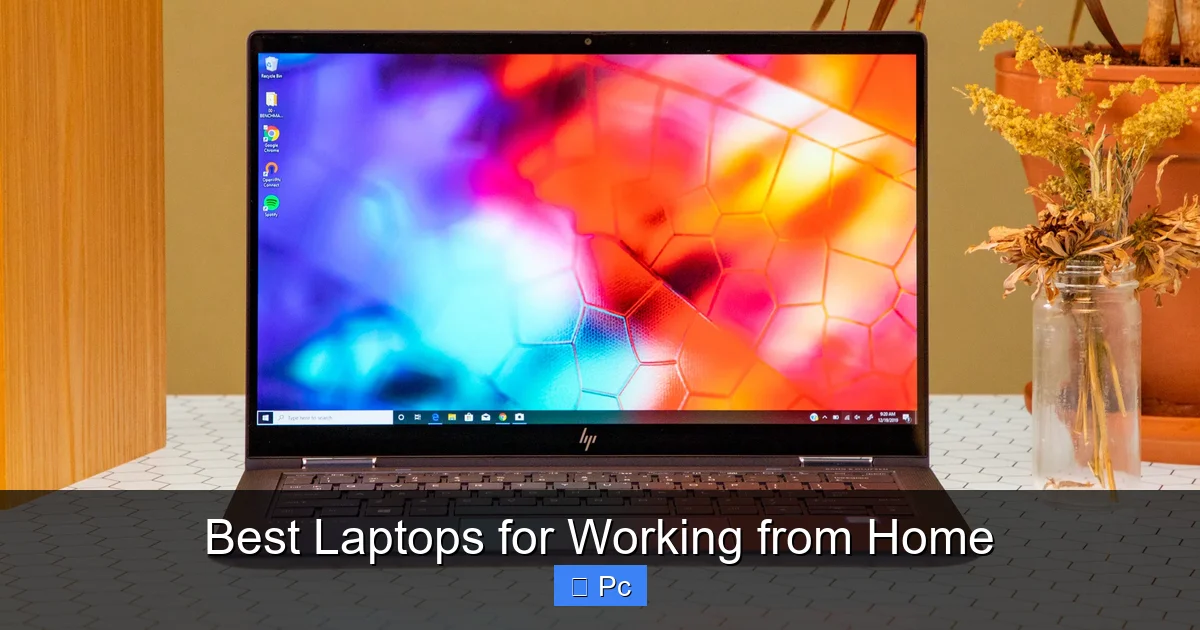 Best Laptops for Working from Home