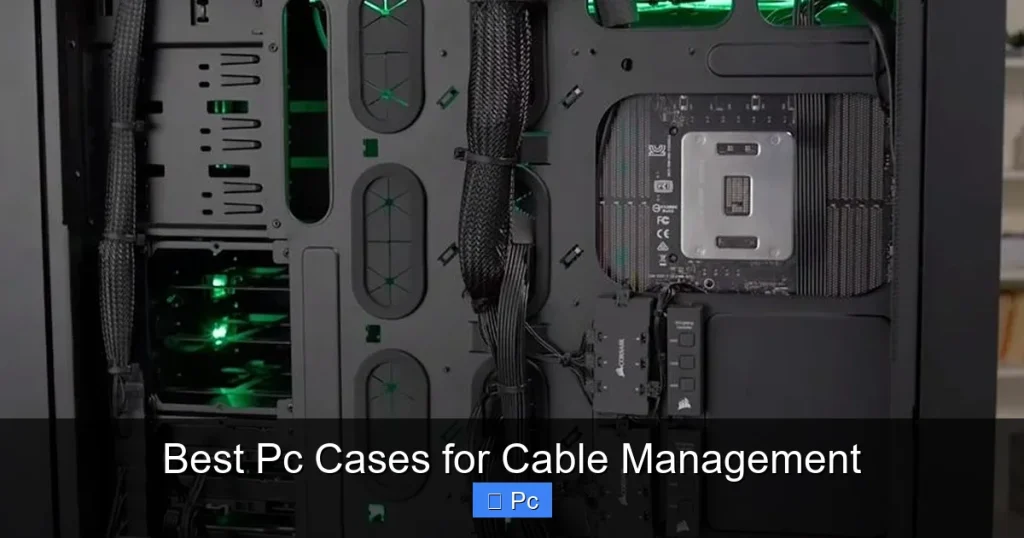 Best Pc Cases for Cable Management Best Pc Cases for Cable Management