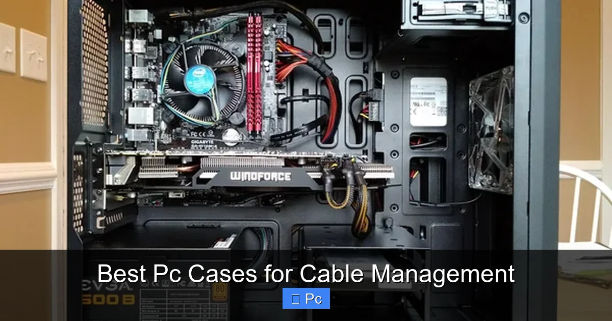 Best Pc Cases for Cable Management