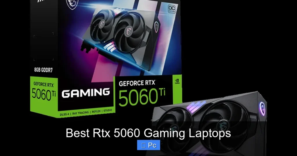 Best Rtx 5060 Gaming Laptops