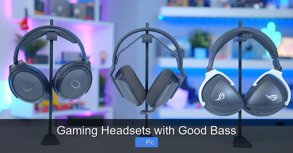 Gaming Headsets with Good Bass