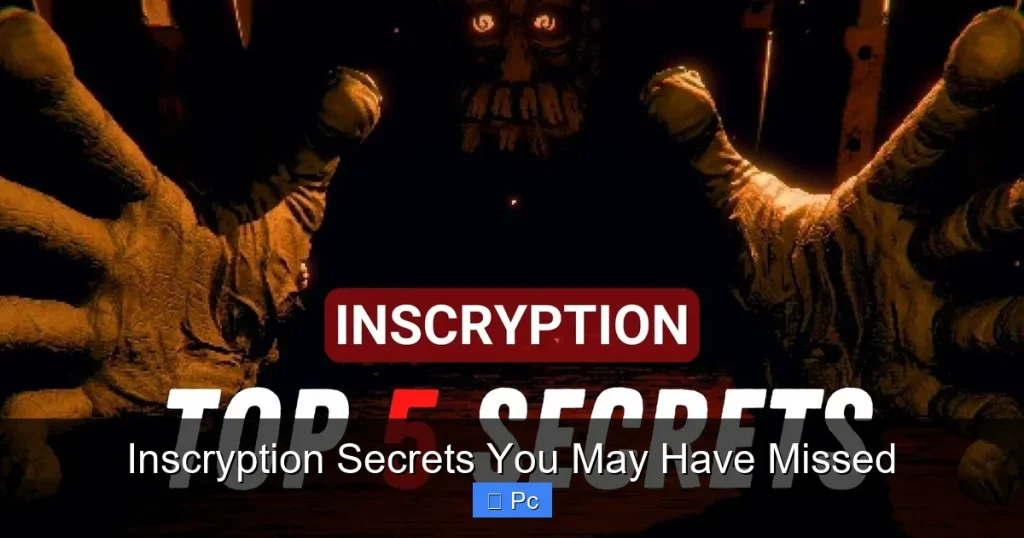 Inscryption Secrets You May Have Missed