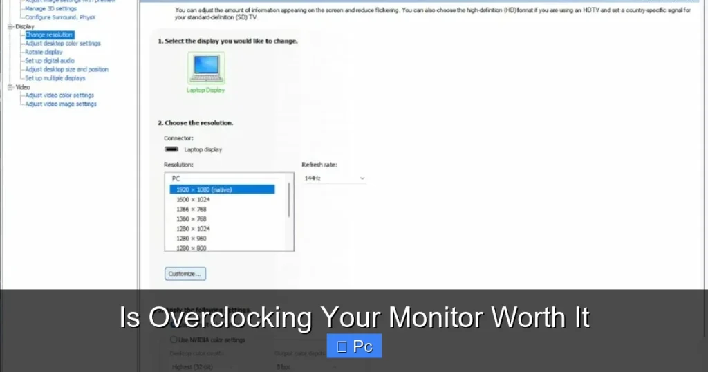 Is Overclocking Your Monitor Worth It
