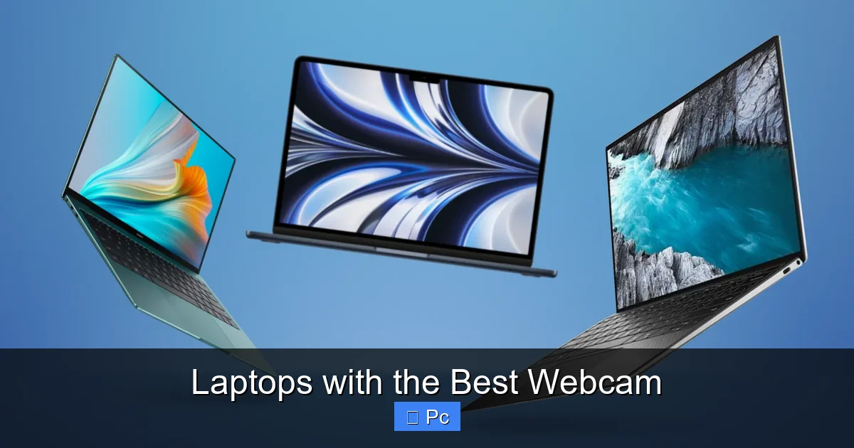 Laptops with the Best Webcam