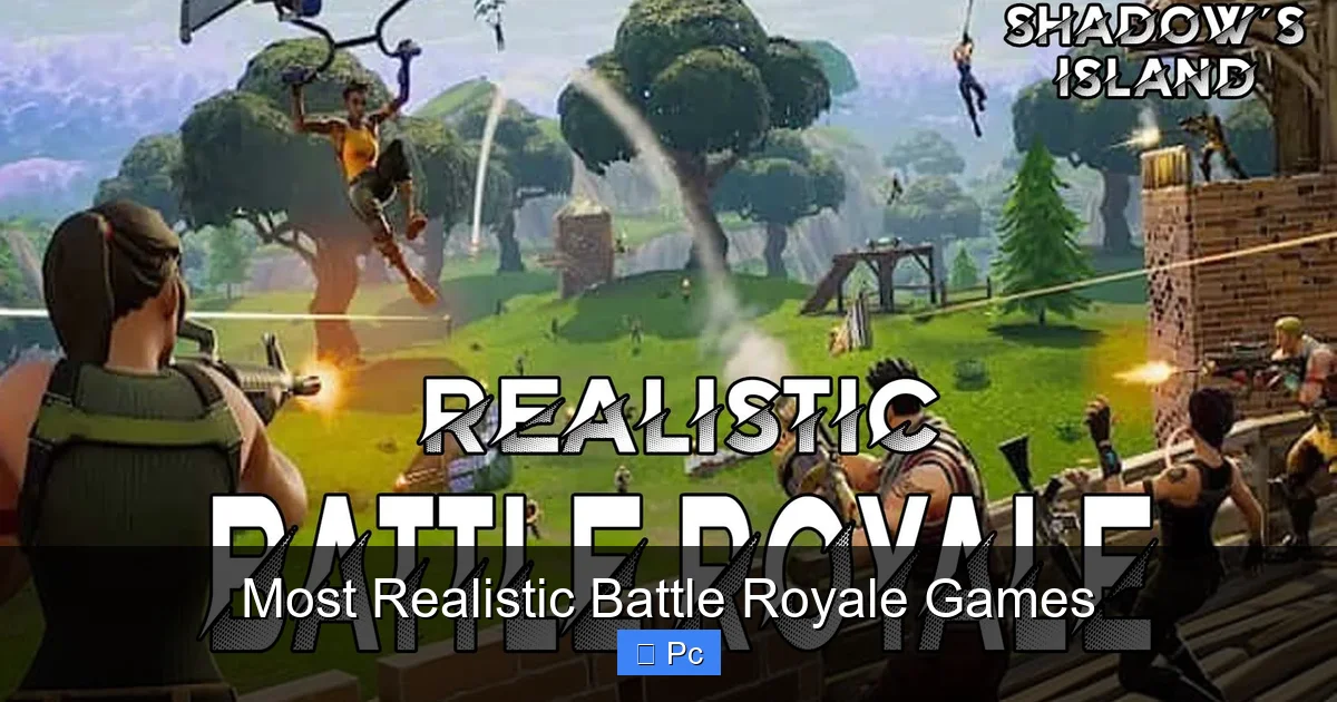 Most Realistic Battle Royale Games