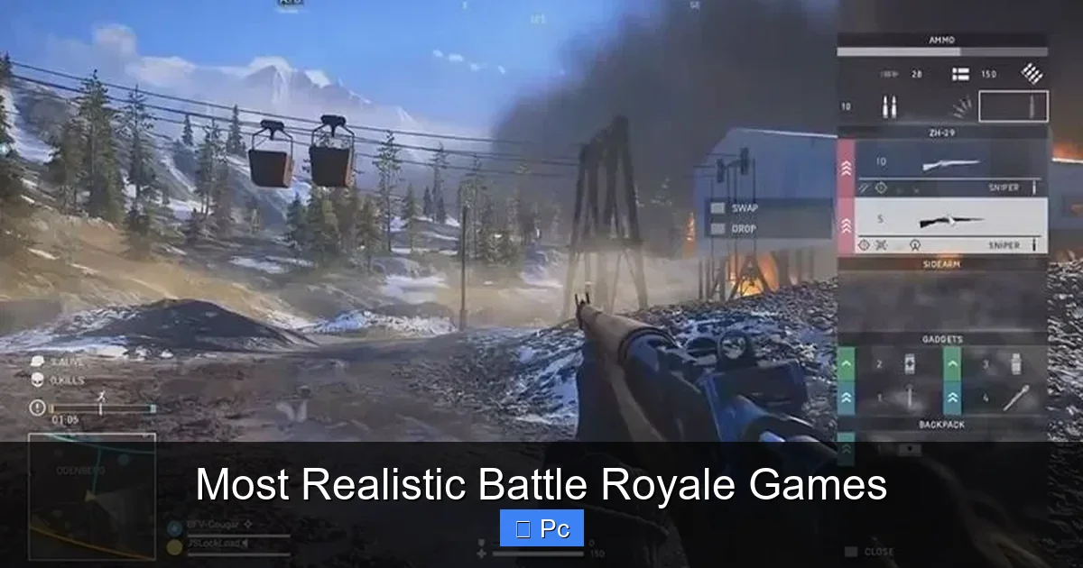 Most Realistic Battle Royale Games