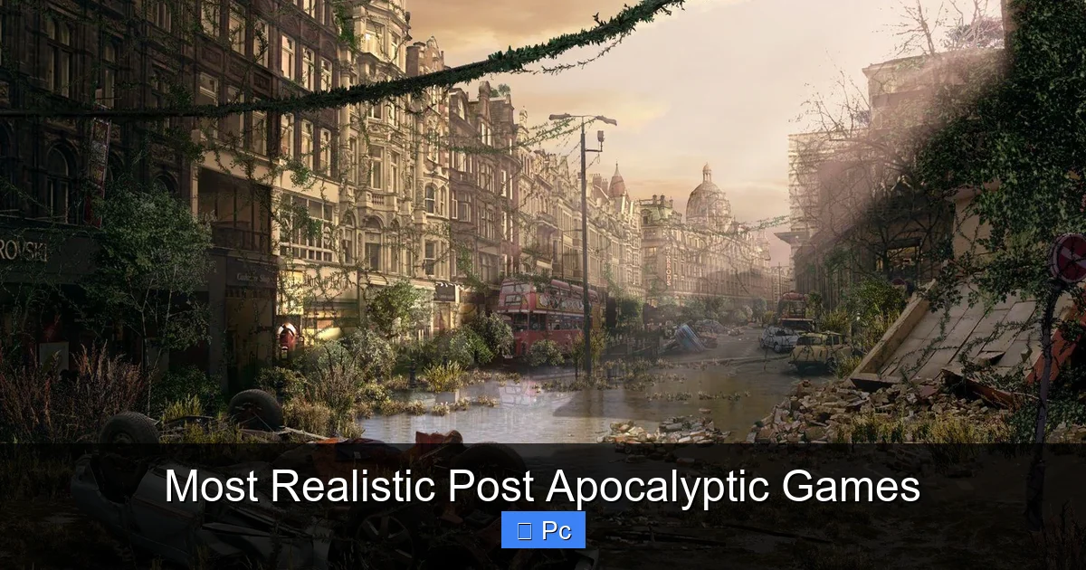 Most Realistic Post Apocalyptic Games