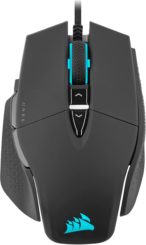 Corsair M65 RGB FPS Mouse: Tunable Weight, 26,000 DPI, Optical Switche